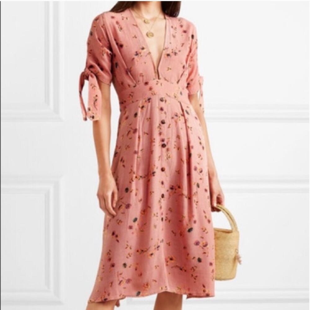 Faithfull Nina Midi Salina Floral Dress 2